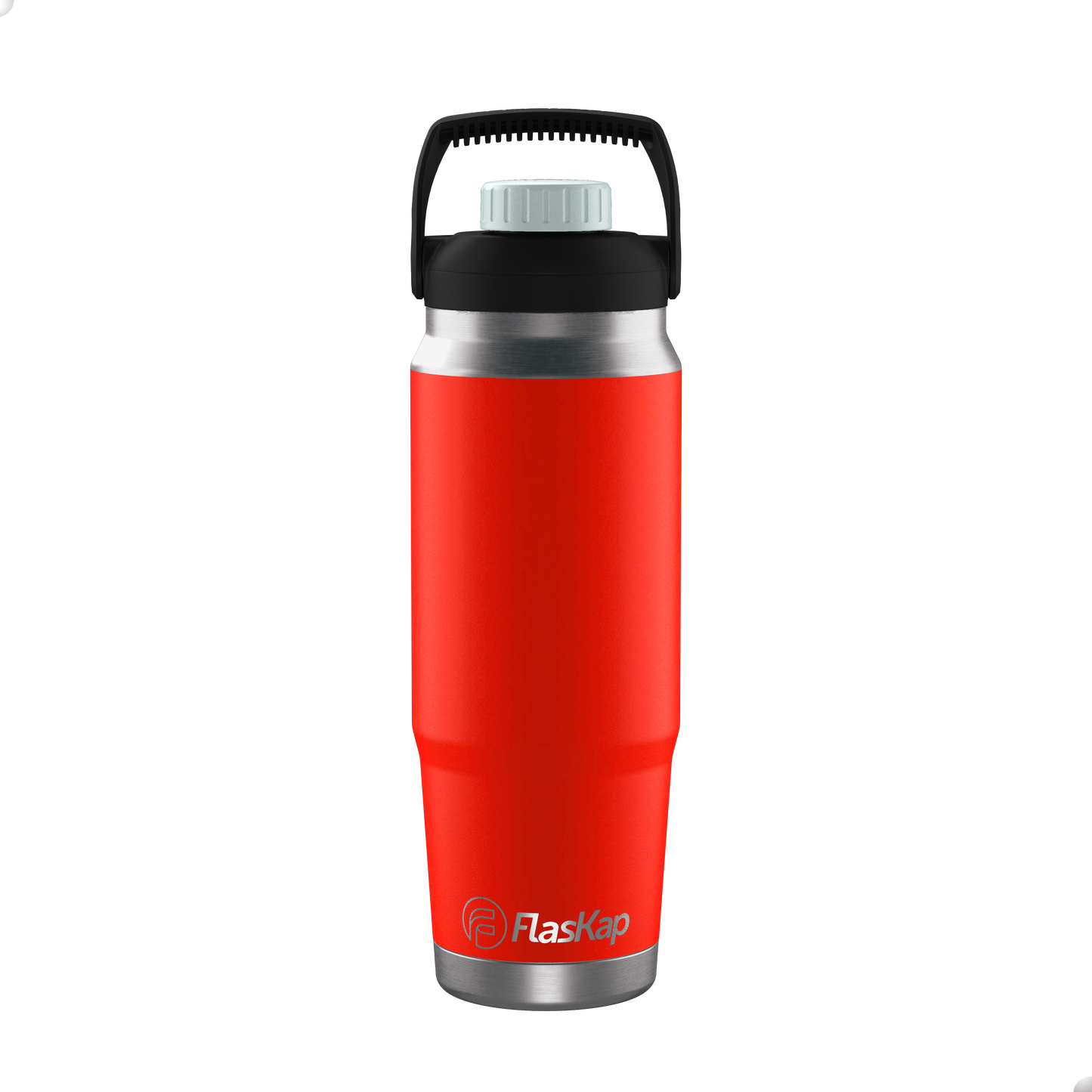 variant: white-+-red plastic stainless-steel