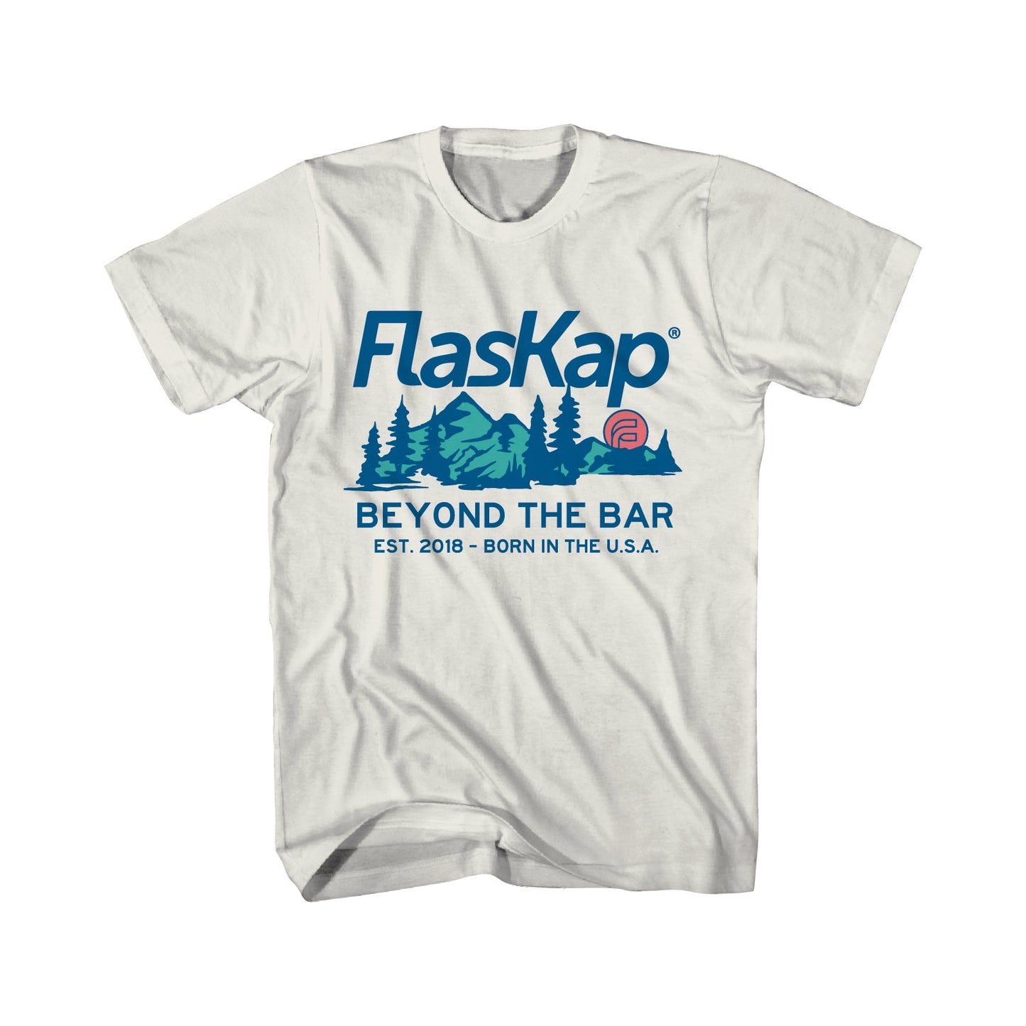 Big Sky Happy Hour T-Shirt - Vintage White