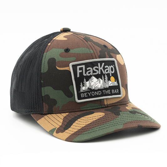 Big Sky Happy Hour Snapback - Camo
