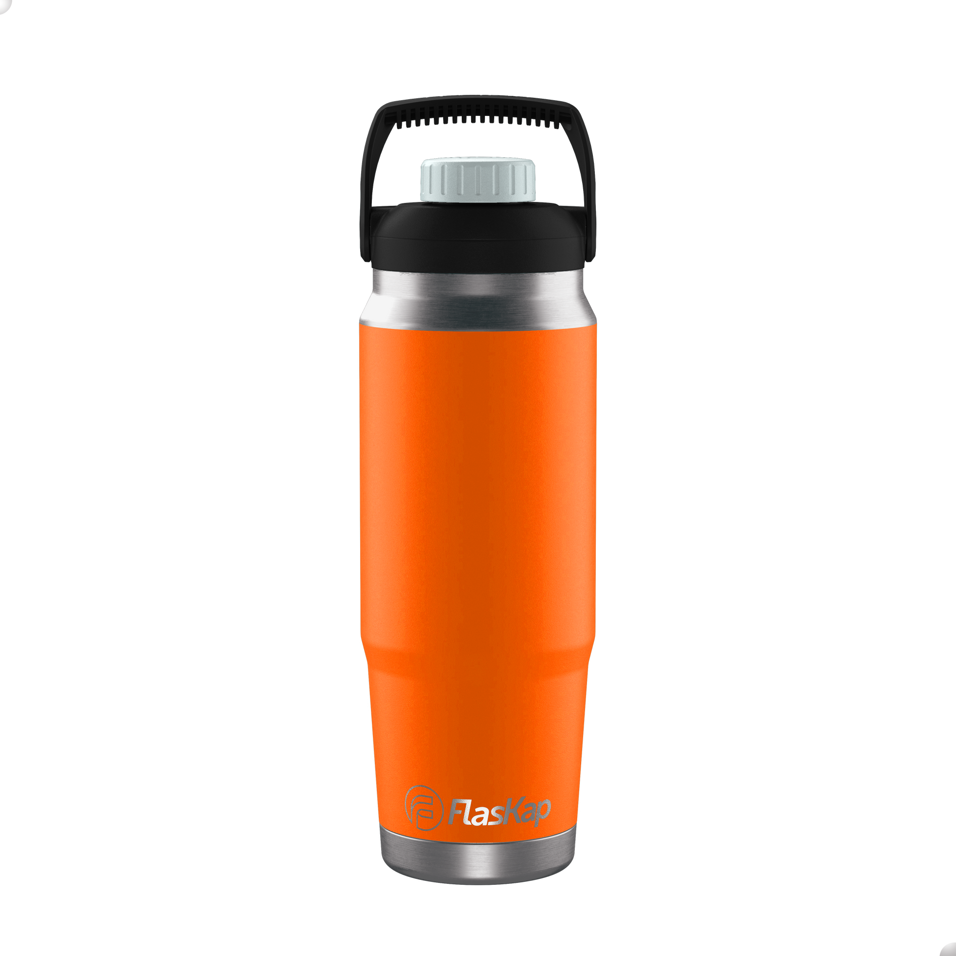 variant: white-+-orange plastic stainless-steel