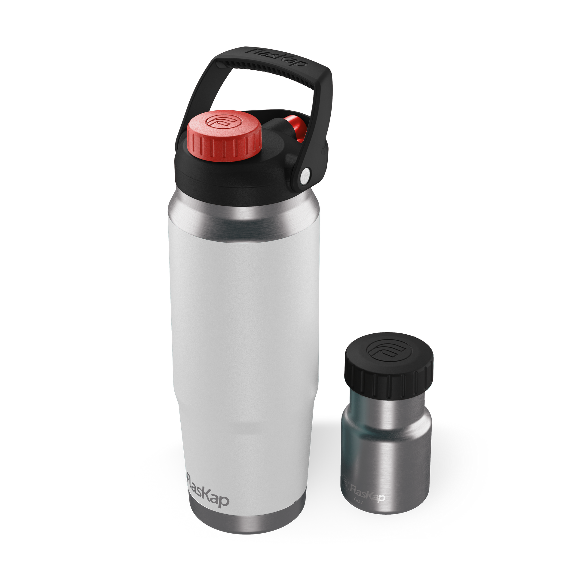 variant: red-+-white stainless-steel