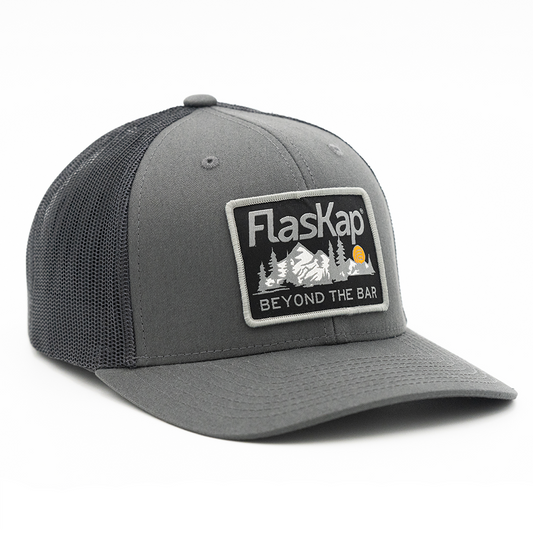 Big Sky Happy Hour Snapback - Grey