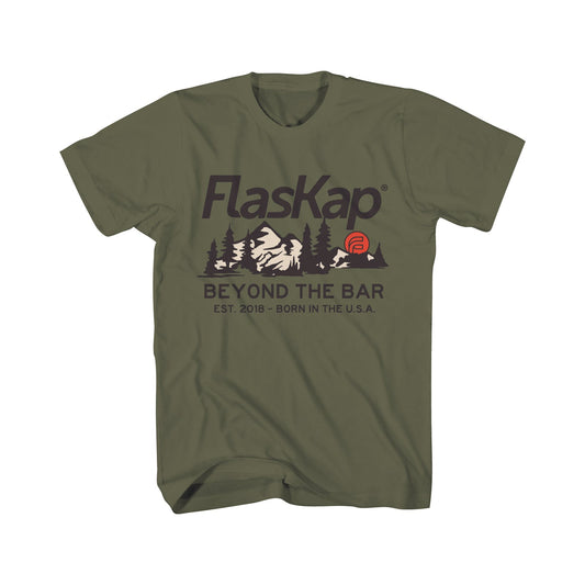 Big Sky Happy Hour T-Shirt - Green