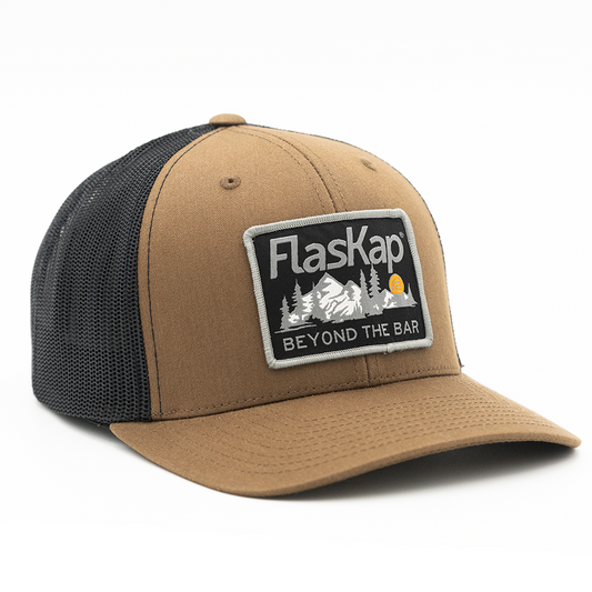 Big Sky Happy Hour Snapback - Brown